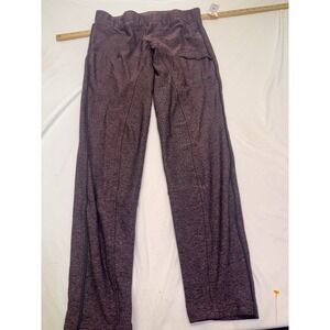 Piper by SmartPak Riding Tights Woman's Xl  Purple Mauve Full Seat Pockets Grip